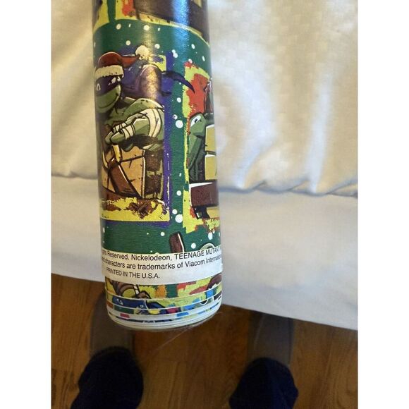 TMNT Turtles Gift Wrap, 1 Roll Wrapping Paper 2016 Teenage Mutant Ninja Turtles - Picture 6 of 8